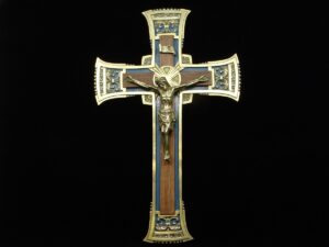 Crucifix en bronze